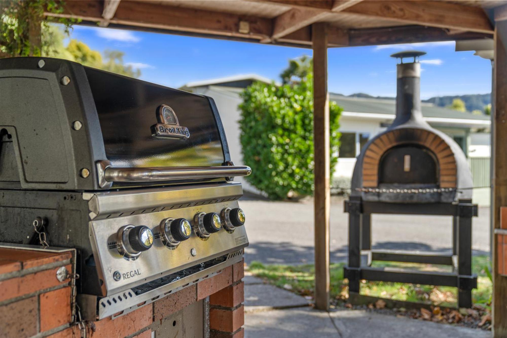 Tasman Holiday Parks Picton Zewnętrze zdjęcie A gas grill